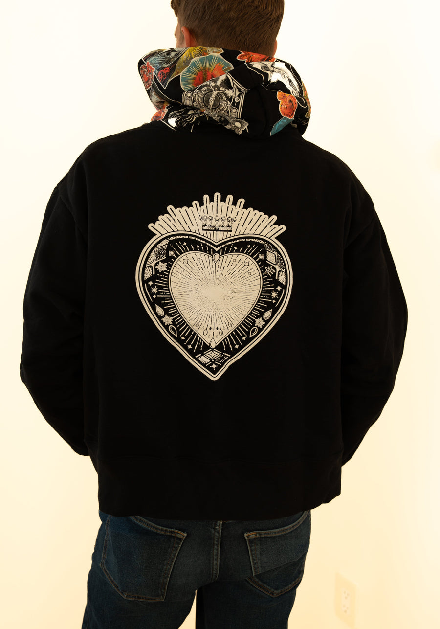 Multicolor Streetart UniSexed Hoodie