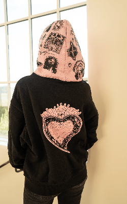 Multicolor Streetart UniSexed Hoodie